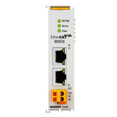 Ενότητα BECKHOFF EL6652-0010 διεπαφών επικοινωνίας EtherCAT